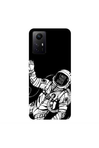 Other Xiaomi Redmi Note 12s I need more space Transparent Silicone TPU Θήκη