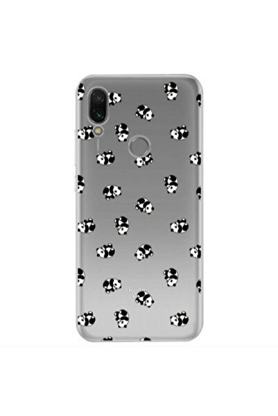 Other Xiaomi Redmi Note 7 Small Pandas Transparent Silicone TPU Θήκη