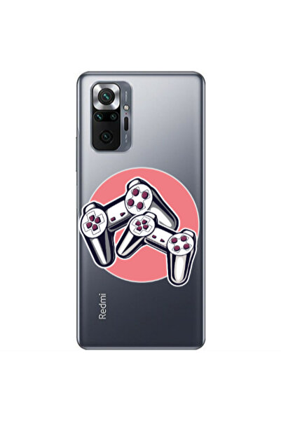 Other Xiaomi Redmi Note 10 Pro Max Retro Joysticks Transparent Silicone TPU Θήκη