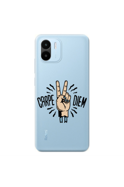Other Xiaomi REDMI A2 Carpe Two Diem Transparent Silicone TPU Θήκη