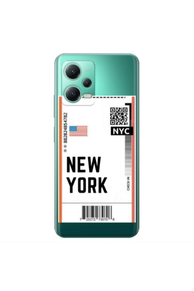 Other Xiaomi Redmi Note 12 Pro Plus 5G New York NYC Transparent Silicone TPU ...