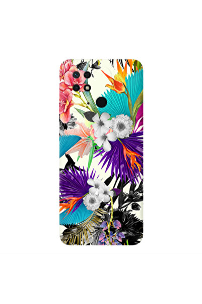 Other Xiaomi Redmi 10C Sea flowers Transparent Silicone TPU Θήκη