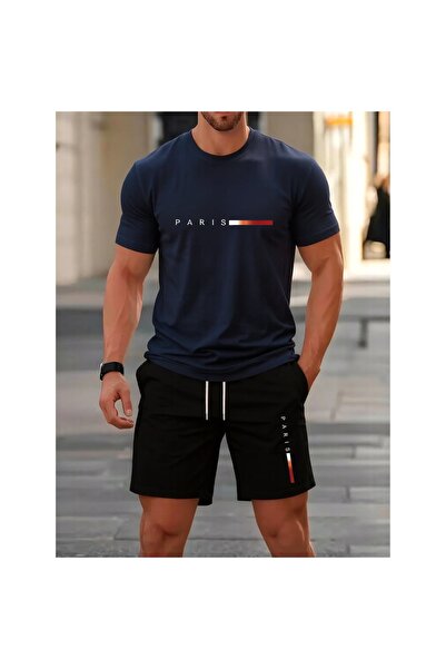 ZEMLİYA Sara Unisex Oversize Shorts Set Short Sleeve T-Shirt Comfortable Fit ...