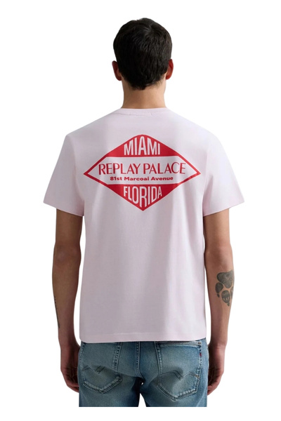 Replay T-Shirt M3344.000.2660.062 - Pink