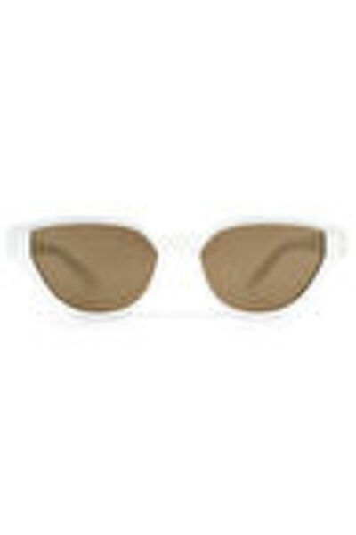 Snob Milano Sfitinzia White Cat Eye Women's Sunglasses