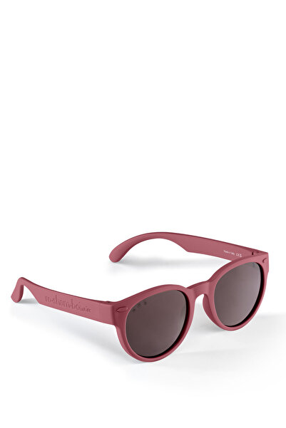 Roshambo Eyewear Round Model Rose Brick Brown Children's Sunglasses