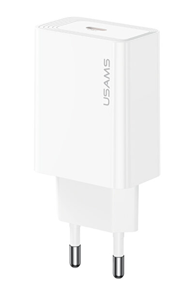 Usams φορτιστής τοίχου CC329, USB-C, 30W, λευκός