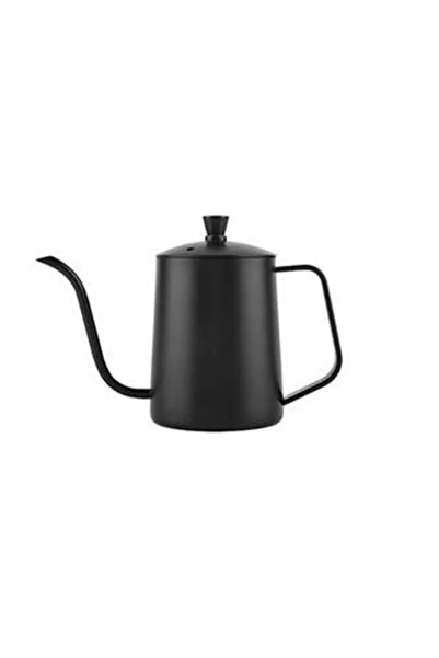 Cafista Teapot with Curved Design Suitable for Manual Brewing Black 600ml