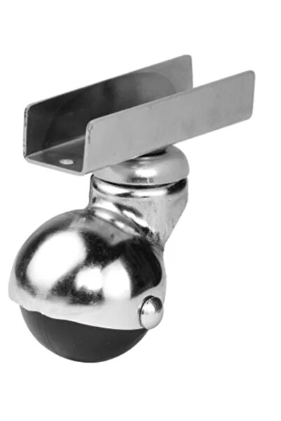 Hts 204-U - 40 mm Küre U Tablalı Bilyalı Teker 4 Adet