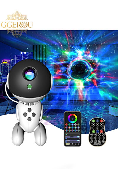GGEROU Robot Milky Way Projector, Starlight Projector, and Bedroom Milky Way ...