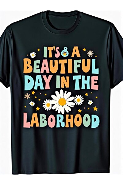 NOURAM This Is Stylish Retro Graphic Tee Featuring Union Daisy Print, Perfect...