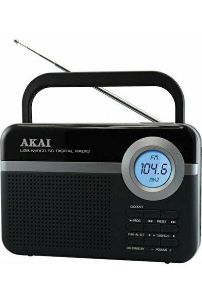 AKAI Επαγγελματικό PR006A-471U Ρετρό Φορητό Ραδιόφωνο Ηλεκτρικό / με Μπαταρία...