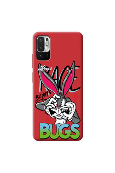 Other Xiaomi Redmi Note 10 Pro 5G No Patience Red Colored Silicone TPU Θήκη