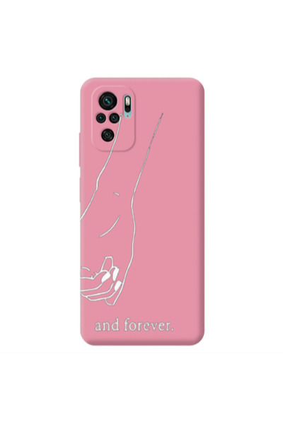 Other Xiaomi Redmi Note 10S And forewer Pink Colored Silicone TPU Θήκη
