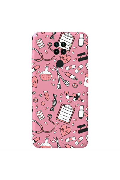 Other Xiaomi Redmi Note 9 Laboratory Pink Colored Silicone TPU Θήκη