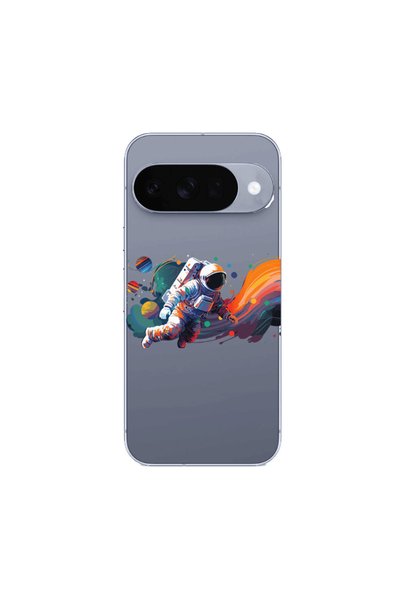 Other Google Pixel 10 Rainbow Space Transparent Silicone TPU Θήκη