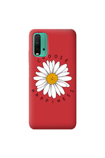 Other Xiaomi Poco M3 Chose Happines Red Colored Silicone TPU Θήκη
