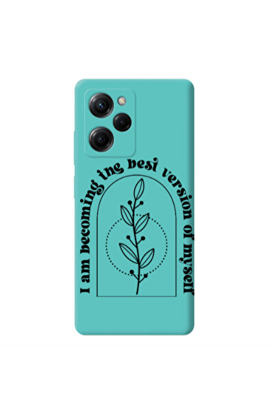 Other Xiaomi Poco X5 Pro I am Becoming Turquoise Colored Silicone TPU Θήκη