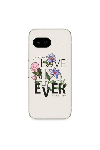 Other Google PIXEL 9A Love for ever Transparent Silicone TPU Θήκη