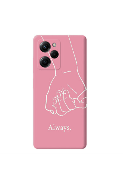 Other Xiaomi Poco X5 Pro Always Pink Colored Silicone TPU Θήκη