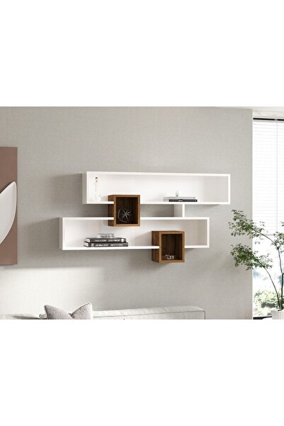 UnicUtil Ράφτες τοίχου, Κομψή Μορφή, UnicUtil, 120 x 75 x 22 εκ., Νουκ Λευκό