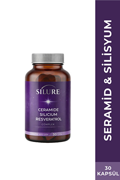 Silure Ceramide, Silicium & Resveratrol Complex — 30 Vegan Kapsül