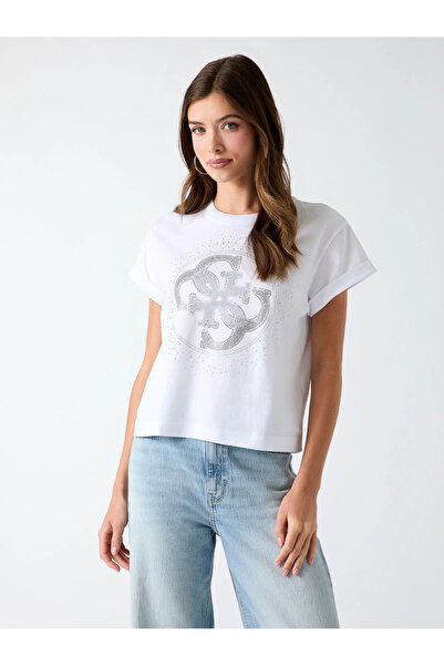 Guess Round Women's Regular Fit T-Shirt