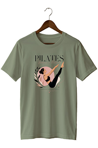 WİDİ Balance in Motion Special Design Pilates T-Shirt