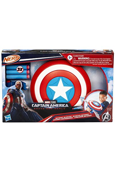 Hasbro Νερφ Κάπτεν Αμέρικα Σκάισοτ Μπλάστερ (F9302)