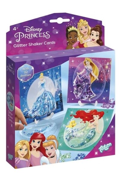 Totum Κάρτες με Γκλίτερ Πριγκίπισσες της Disney (110720)