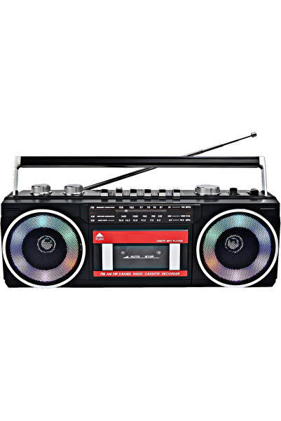 Reytek PX-666BT Bluetooth Usb+Sd+Fm Radyo Taşınabilir Rgb Işıklı Müzik Sistem...
