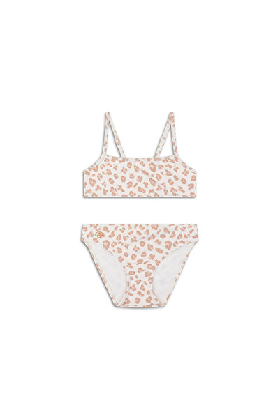 Swim Essentials Leopard Beige UV Korumalı Bikini