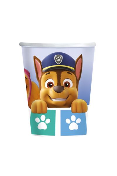 OEM Χάρτινα ποτήρια πάρτι Paw Patrol 266ml 8 τεμάχια (9914238-66)