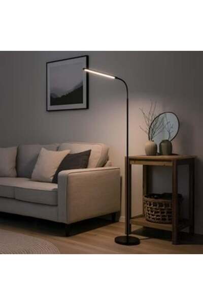 SHOPIENS Lampă LED curbată 9 W USB cu bază 25.5 x 180-210 cm