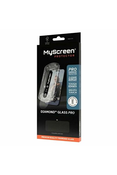 MyScreen Diamond Glass Pro Fit Σκληρυμένο Γυαλί για iPhone 17, Διαφανές