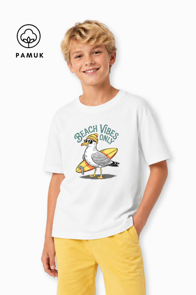 difa kids Bird Printed Casual Short Sleeve Summer Boy's T-Shirt