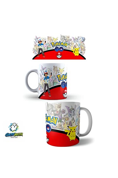 Ghostbastır Design Pokemon Pikachu Mug Cup |   Single Piece K0370