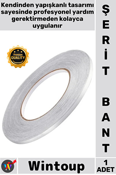 Wintoup #Bant Dekoratif Yapışkanlı Su Geçirmez Derz Dolgu Karo 05 Cm X 50 Met...