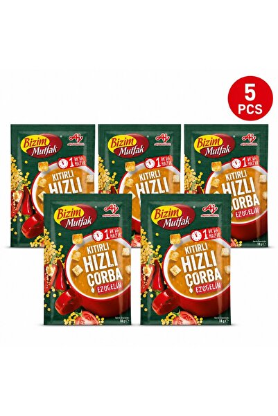 Bizim Supa Ezogelin Instant la Pahar Set 5 Buc 18 Gr