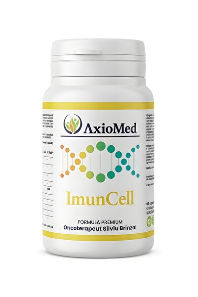 AxioMed Supliment alimentar ImunCell cu beta-glucani (Cordyceps, Coriolus, Re...
