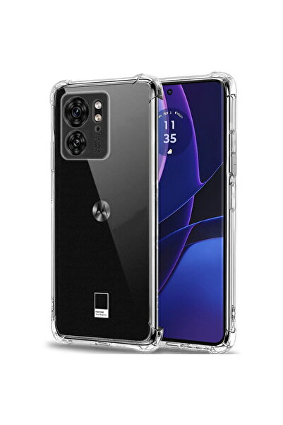 Techsuit Husă pentru Motorola Edge 40 / Edge (2023) - Silicon transparent ant...