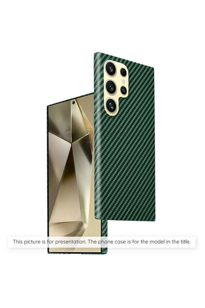 Techsuit Θήκη για Realme 12 / 12x - Κάρμποναϊτ Φάιμπερ Σελ - Πράσινο