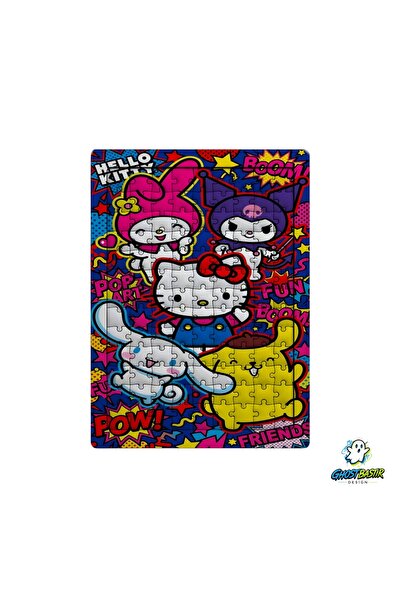 Ghostbastır Design Hello Kitty 99 Piece Standing Puzzle – Decorative Children...