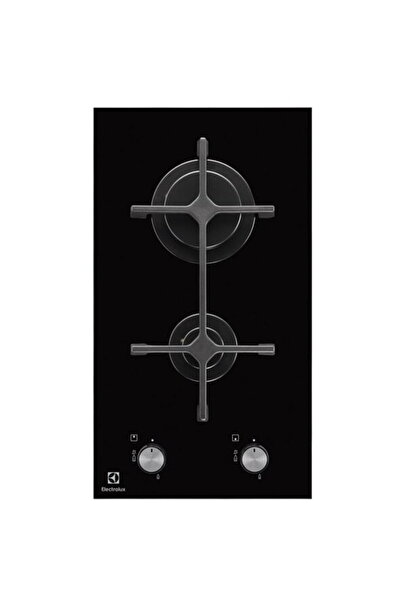 Electrolux EGC3322NVK,, 2 arzatoare, 30 cm, Aprindere electrica integrata, Negru