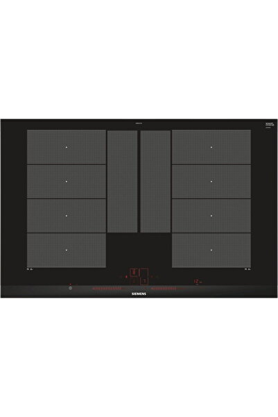 Siemens Plita cu Inductie Incorporabila 4 Zone de Gatit 80 cm Negru Touch Con...
