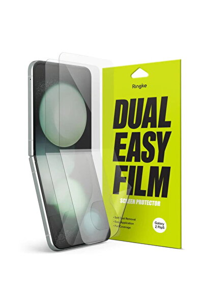 Ringke Фолио за Samsung Galaxy Z Flip5 (комплект 2 броя) - Dual Easy Full - П...