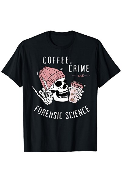 1001moda Science Scene T-Shirt, Featuring Lab DNA Fingerprint Design Coffee F...