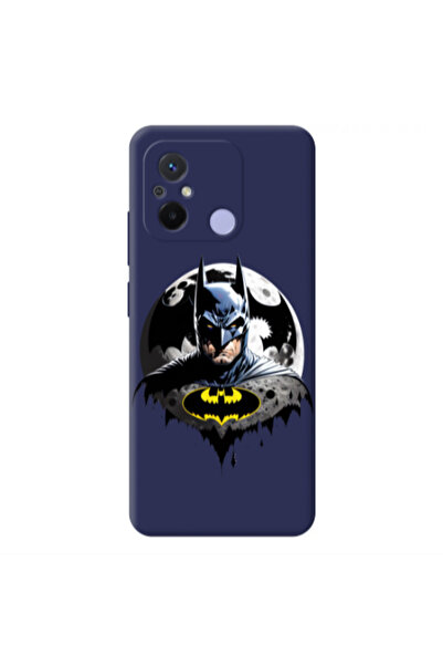 Other Xiaomi Redmi 12C Batman 3 Dark blue Colored Silicone TPU Θήκη