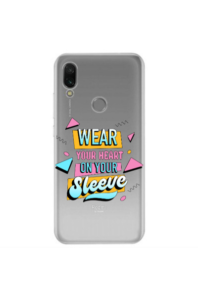 Other Xiaomi Redmi Note 7 Wear Your Heart Transparent Silicone TPU Θήκη