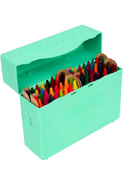 Crayola 64 Count Crayons: Assorted Colors in Plastic Case, Kids 3+